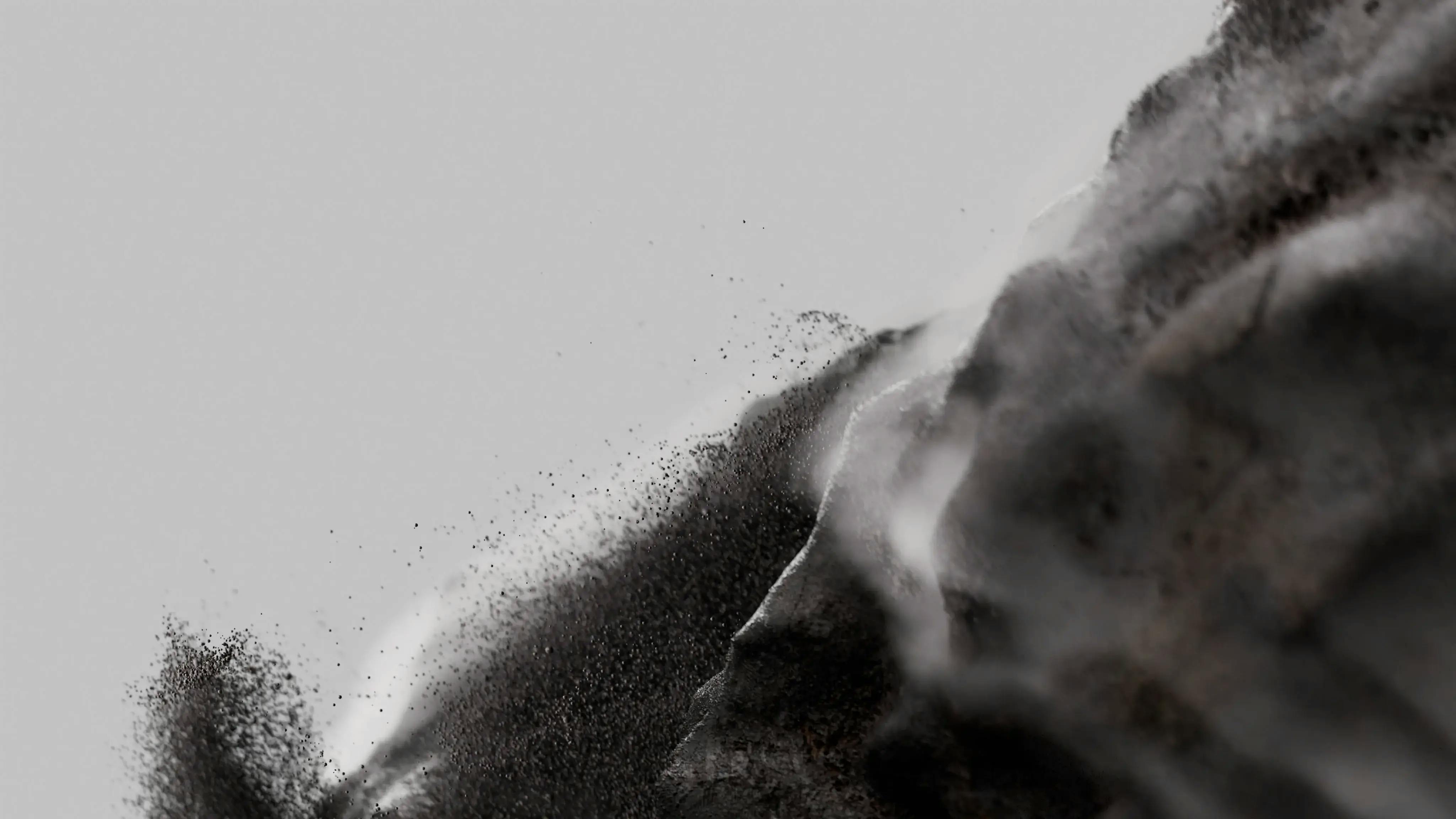 Uranium converting from solid to gas phase